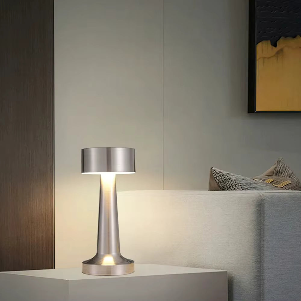 Lampe Vesper — Métal Tactile & Sans Fil