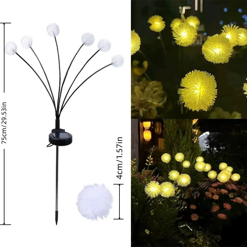 Lampes Méduse Solaire Jardin