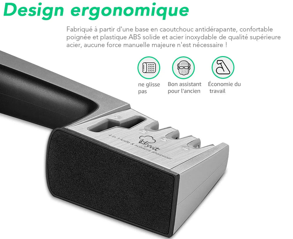 Aiguiseur Couteau Ciseaux -