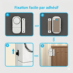 Alarme Porte Fenêtre Sans Fil -