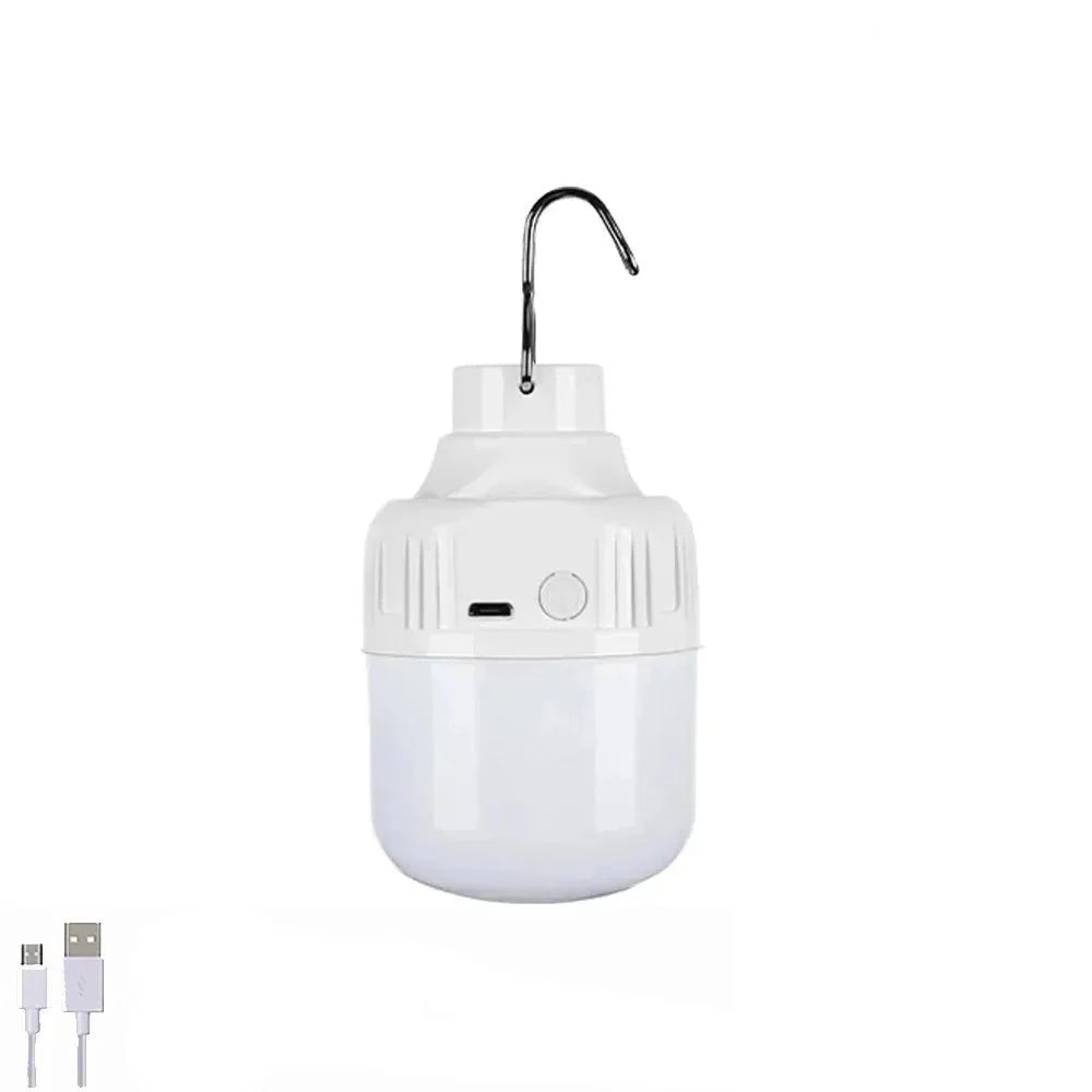 Ampoule 80W Sans Fil Rechargeable Waterproof à Suspendre -