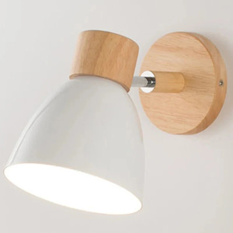 Applique Murale Bois Scandinave - Blanc