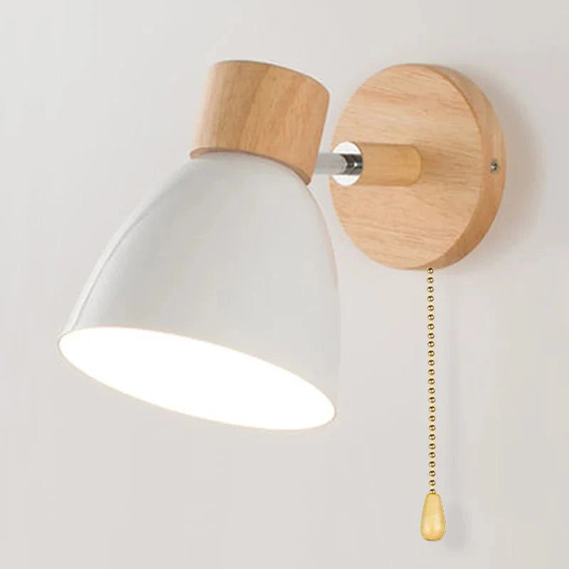 Applique Murale Bois Scandinave - Jaune