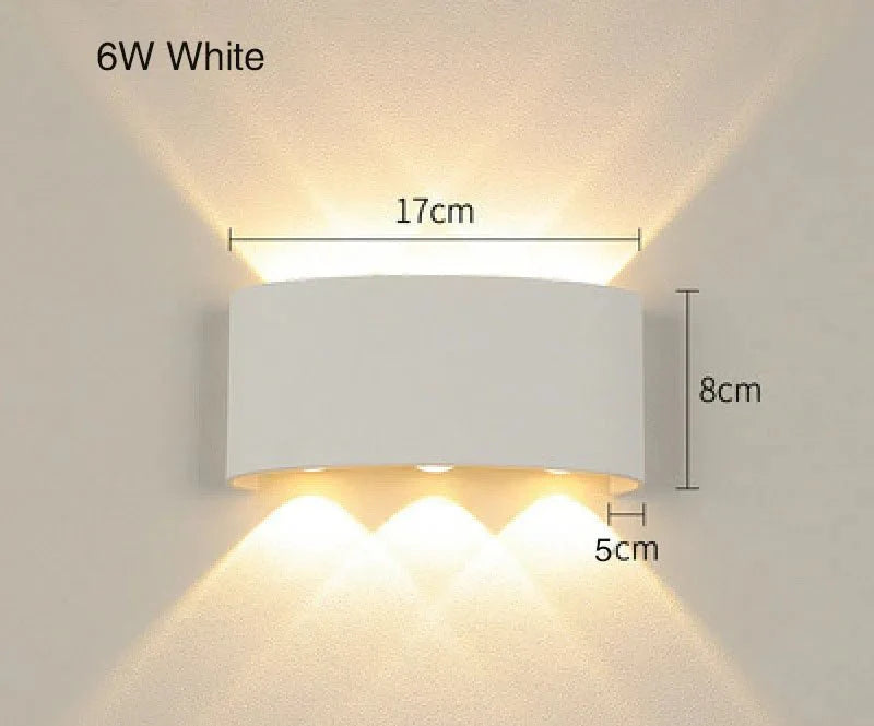 Applique Murale Connectée Alexa LED RGB - Blanc 6W