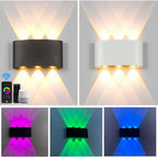 Applique Murale Connectée Alexa LED RGB - Blanc 8W
