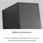Applique Murale Cube LED Aluminium - A - Bas