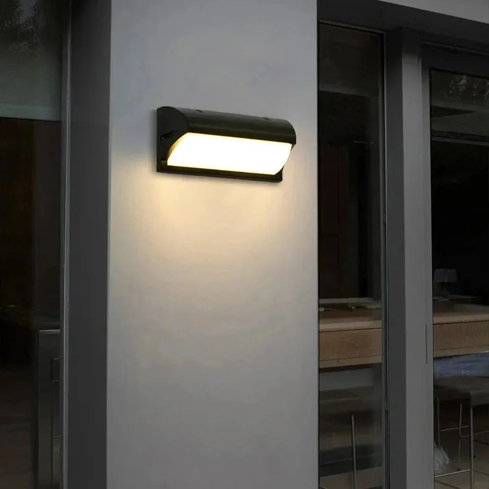 Applique Murale LED Forme Demi - cylindre - Avec détecteur