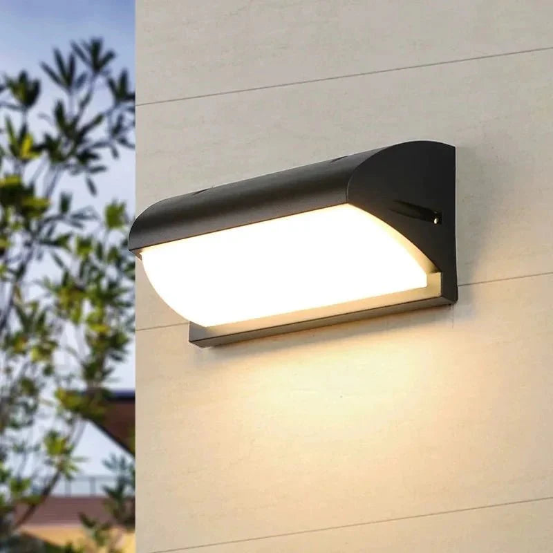 Applique Murale LED Forme Demi - cylindre - Avec détecteur