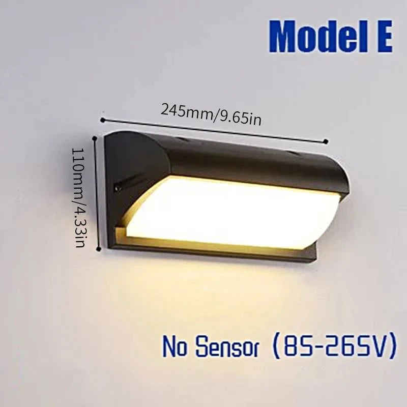 Applique Murale LED Forme Demi - cylindre - Sans détecteur