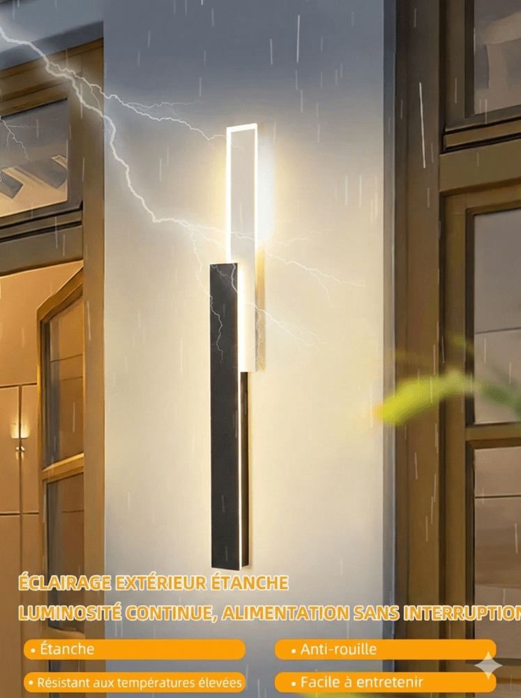 Applique Murale LED Longue Moderne - 100 X 9 X 5cm Modèle A