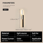 Applique Murale LED Longue Moderne - 100 X 9 X 5cm Modèle A