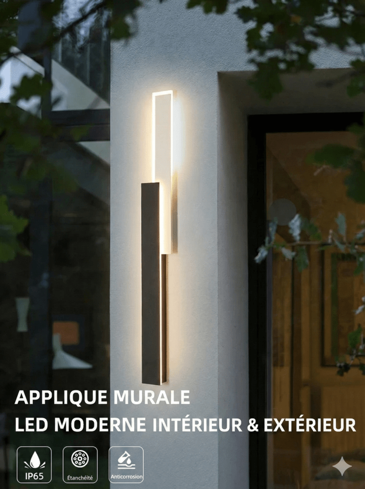 Applique Murale LED Longue Moderne - 100 X 9 X 5cm Modèle A