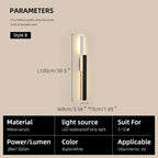Applique Murale LED Longue Moderne - 100 X 9 X 5cm Modèle B