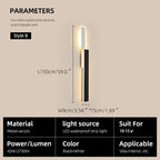 Applique Murale LED Longue Moderne - 150 X 9 X 5cm Modèle B
