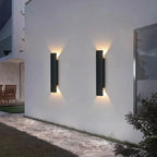 Applique Murale Verticale - 40cm Noir 8w