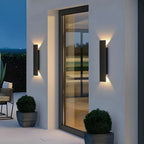 Applique Murale Verticale - 40cm Noir 8w