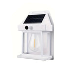 Applique Solaire Murale Style Vintage - Blanc