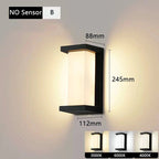 Appliques Murales Cubiques IP65 - Couleur froide (blanche) 6000K
