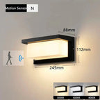 Appliques Murales Cubiques IP65 - Couleur froide (blanche) 6000K
