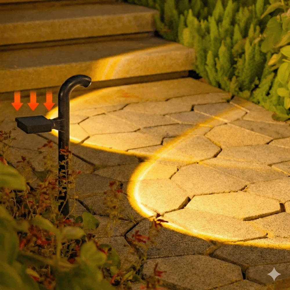 Balise Éclairage LED Allée Solaire -