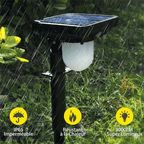 Balise Lumineuse LED Solaire Puissante avec Détecteur -