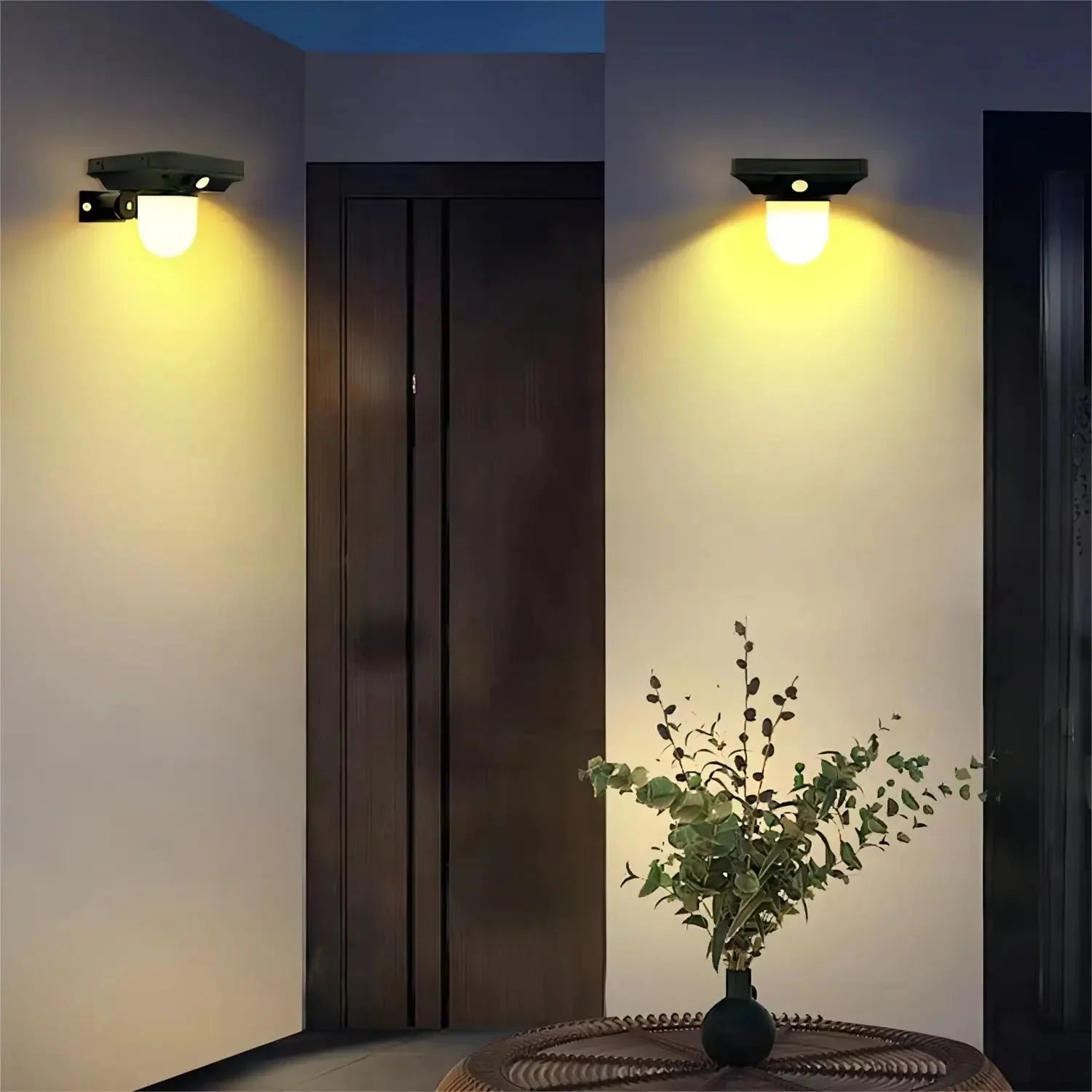 Balise Lumineuse LED Solaire Puissante avec Détecteur -