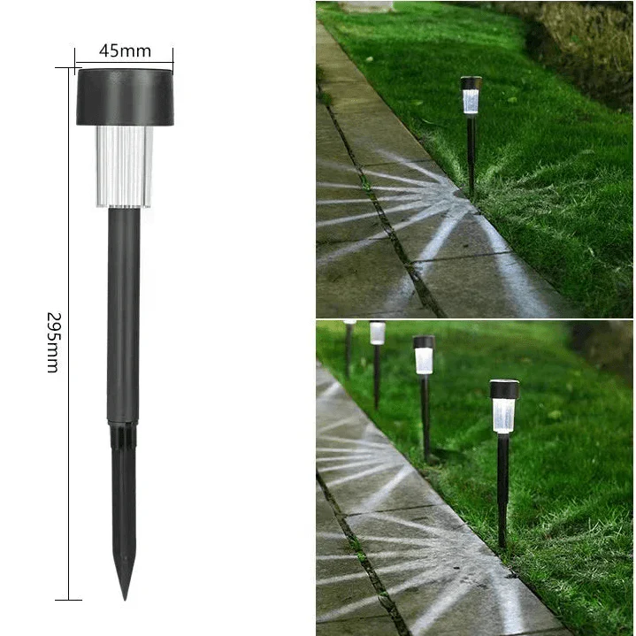 Balise Solaire LED Piquet - A1 - Lumière blanc froid
