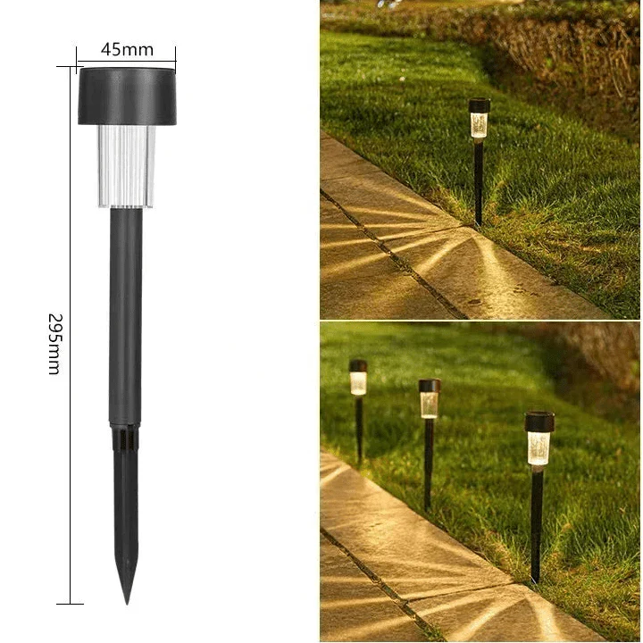 Balise Solaire LED Piquet - A2 - Lumière blanc chaud