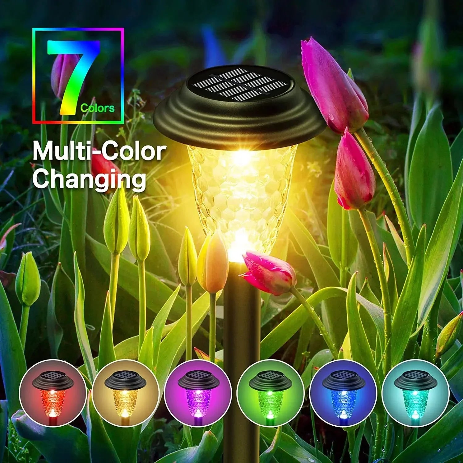Balises LED Solaires à Motifs IP67 -