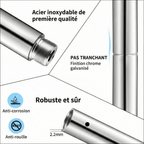 Barre de Pole Dance avec Fixation - Doré