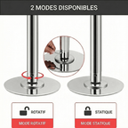 Barre de Pole Dance Sans Fixation Plafond -