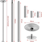 Barre de Pole Dance Sans Fixation Plafond -