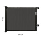 Barriere Retractable - Blanc 180cm