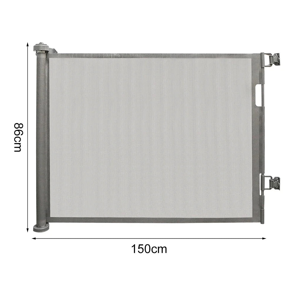 Barriere Retractable - Gris 150cm