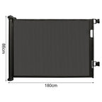 Barriere Retractable - Noir 150cm