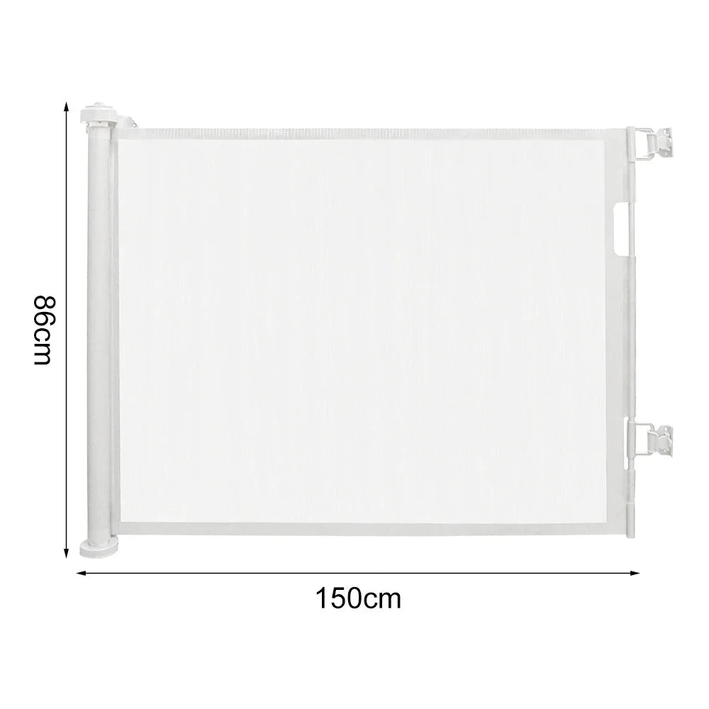 Barriere Retractable - Noir 150cm