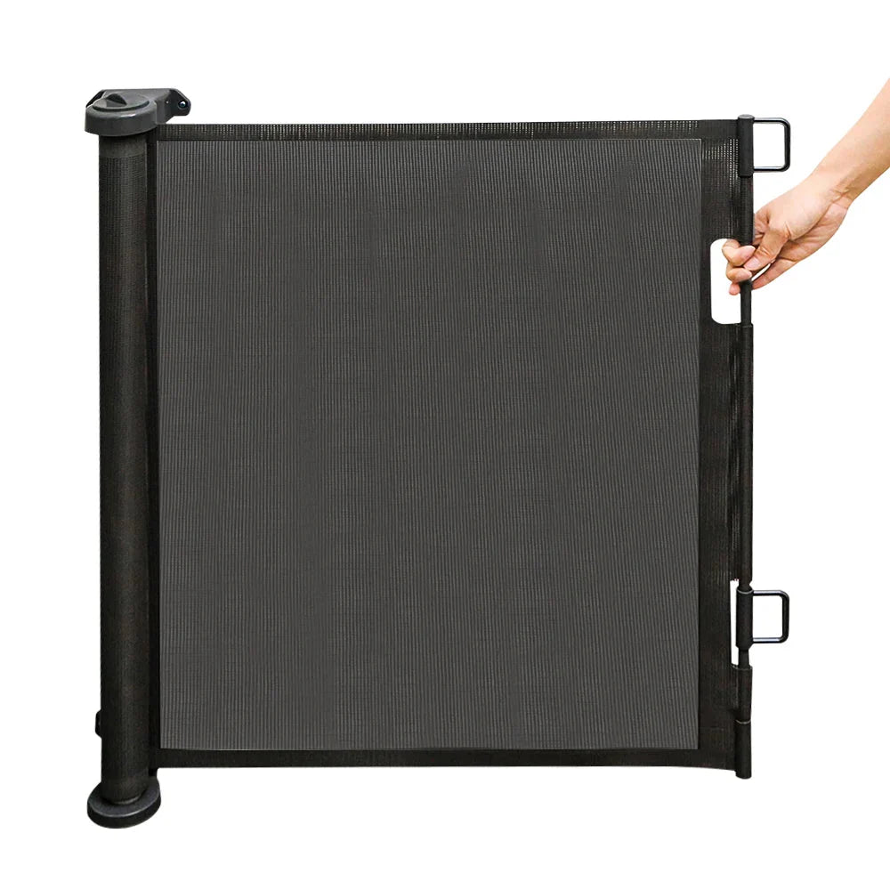 Barriere Retractable - Noir 180cm