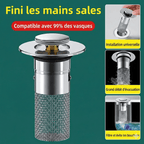 Bonde de Lavabo Clic Clac Universel - Cœur en ABS (Standard)