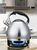 Bouilloire Sifflante en Inox - 2.3L
