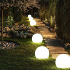 Boule Lumineuse Sphere LED RGB Extérieure Jardin - 12cm