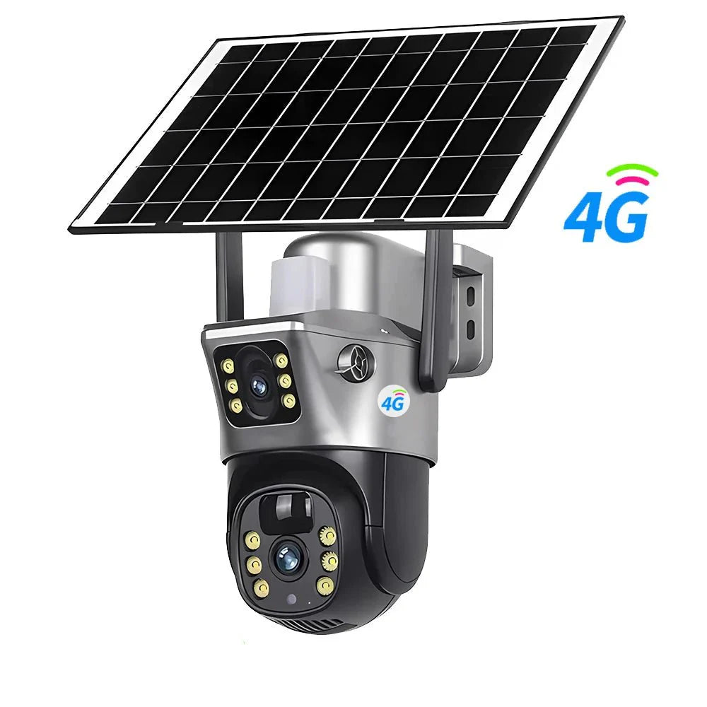 Camera Solaire Wifi ou 4G avec Détecteur de Mouvement - 4G