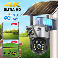 Camera Solaire Wifi ou 4G avec Détecteur de Mouvement - WiFi