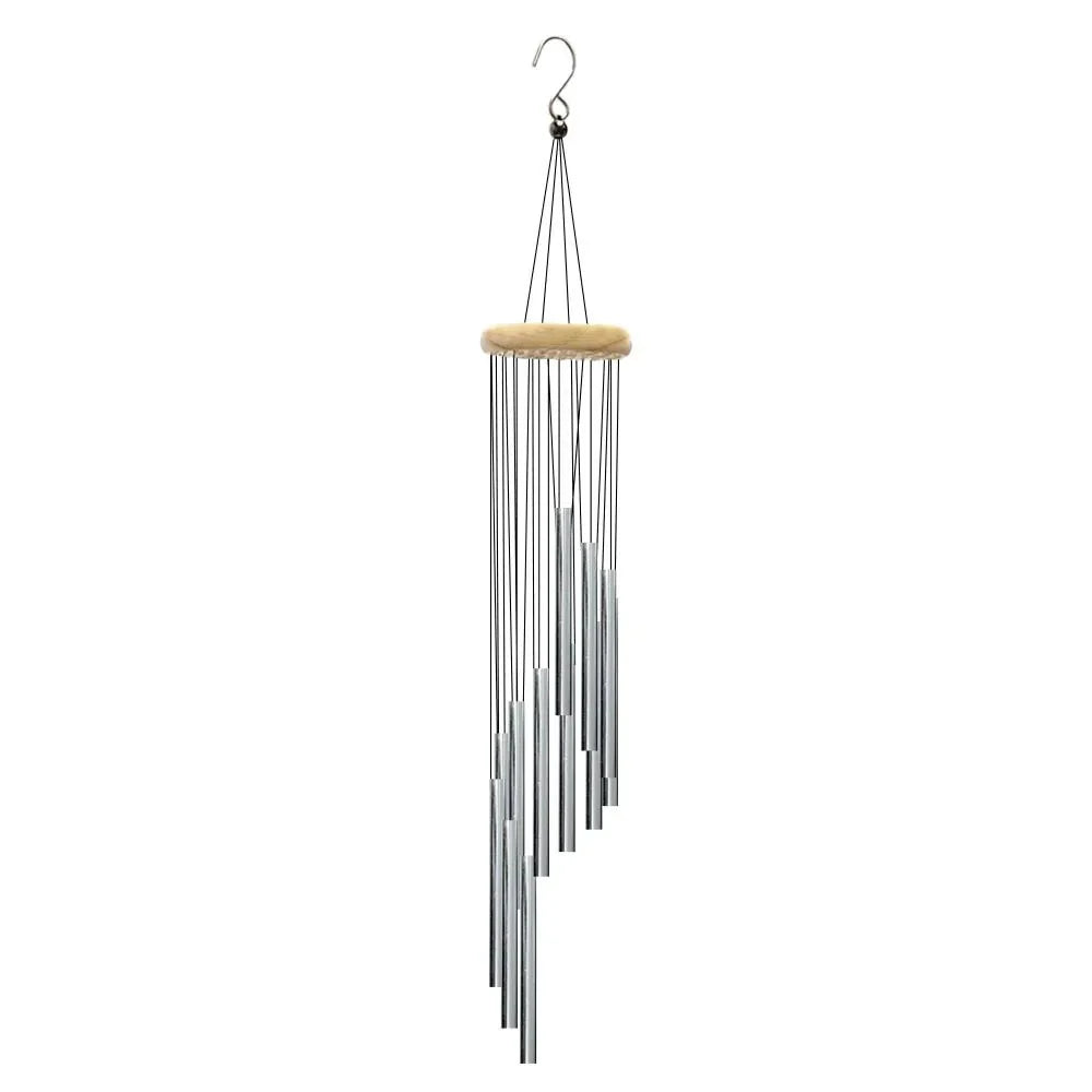 Carillon Éolien 12 Tubes Aluminium Feng Shui - B