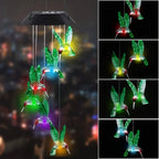 Carillon LED Solaire Lumineux - Colibri