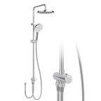 Colonne de Douche Classique avec Mitigeur - Argent