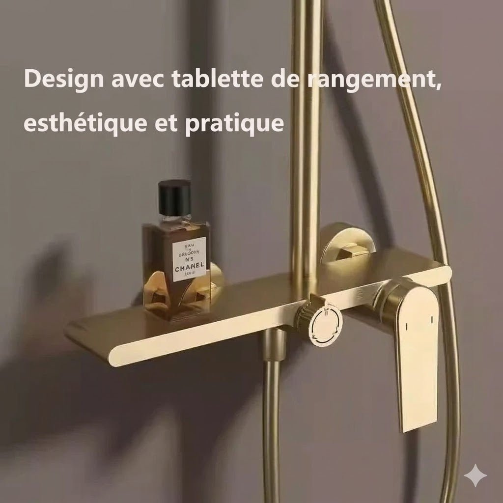 Colonne de Douche Design - Dorée
