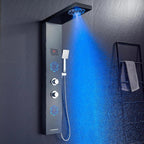 Colonne de Douche Hydromassante - Noir