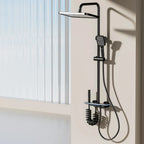 Colonne de Douche Thermostatique Affichage Digital - Gris