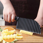 Couteau Frite Ondulé -