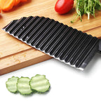 Couteau Frite Ondulé -